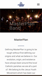 Mobile Screenshot of masterplanband.org